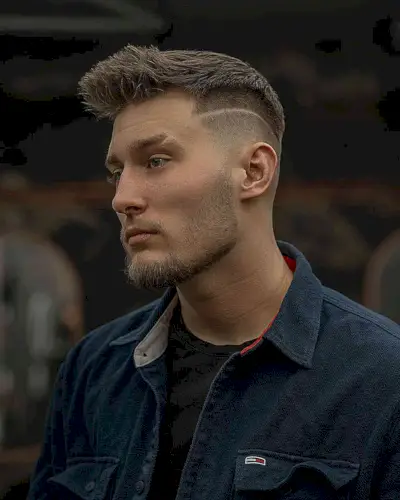 Hipster Quiff Style and Surgical Line