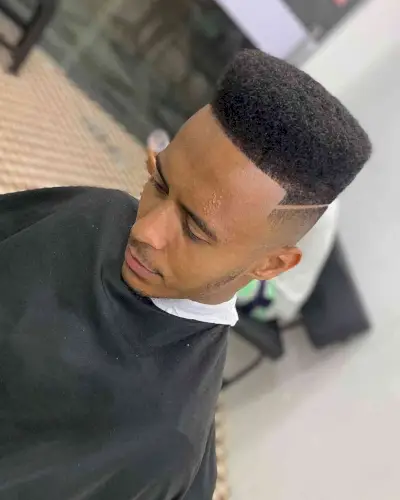 Sharp High Top Fade Cut