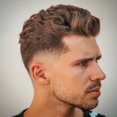 Textured slick back