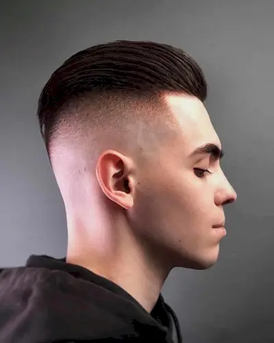 Slick back undercut