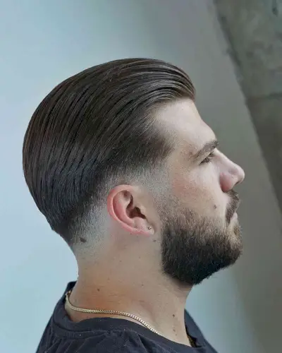 Low-Faded Slick Back for Men