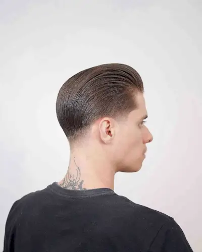 Classic Medium-Length Slick Back for Men