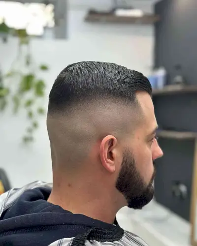 Men Thick Hair Clean High Fade