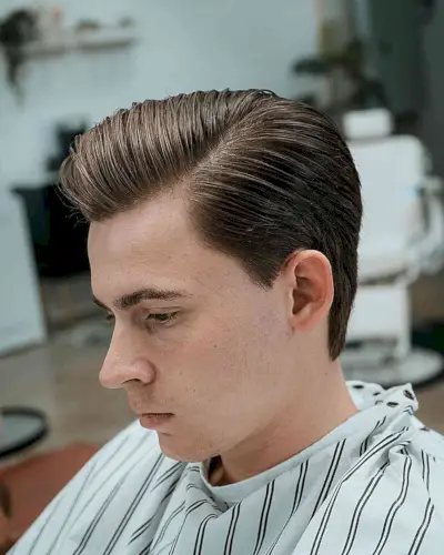 Young Professional Combover Part Hairstyle for Men