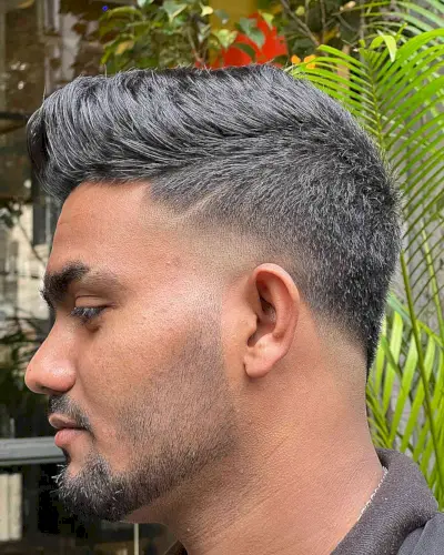 Fresh Faux Hawk Short Cut for Men with Thick Hair