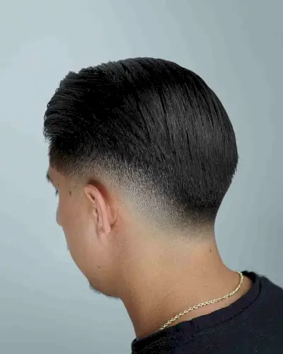 Dapper Mid-Fade Pompadour for Men