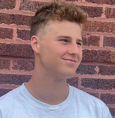 Messy French Crop with Clean Mid Fade on Young Guys