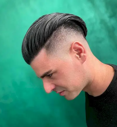 Medium-Length Trending Disconnected Undercut for a Man