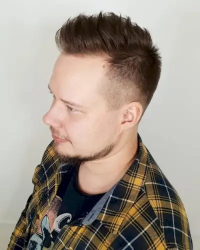 The Collegiate Haircut with Comb Over