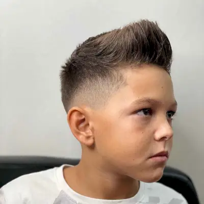 Cute kids fade haircut