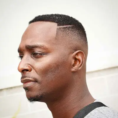 Stylish taper fade haircut for men