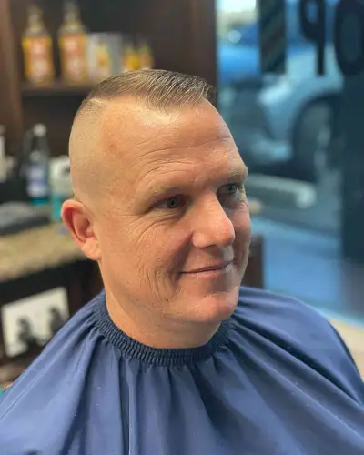 Clean Fade for Men with Thinning Hair