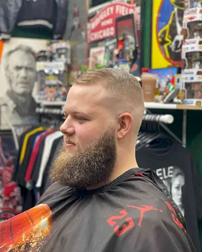 Very Thin Haircut with Zero Fade for Men