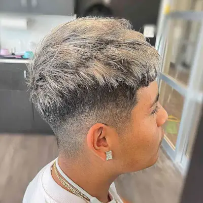 Frosted Icy Silver on Gents