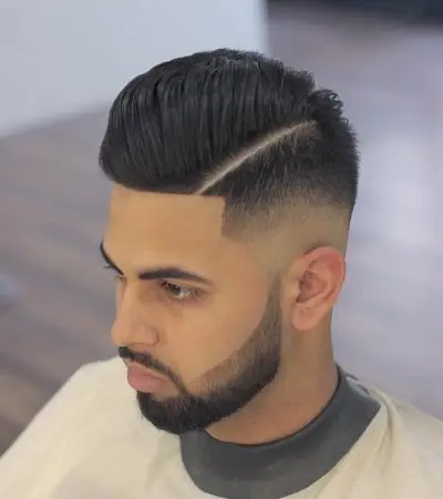 Sexy Side part with an Undercut for Guys