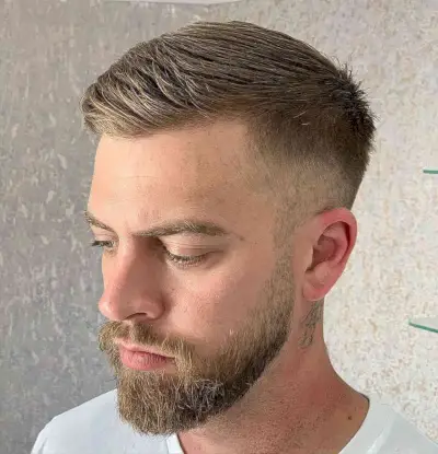 Popular Tapered Afro for Black Men