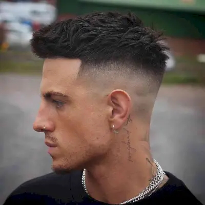Modern Taper Crop Hairstyle