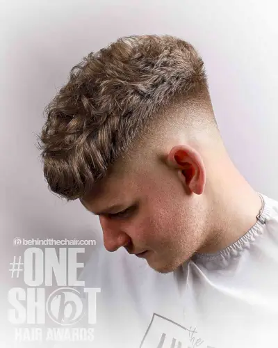 High and Tight for Curly Hairstyle