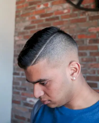 Hard part high fade undercut