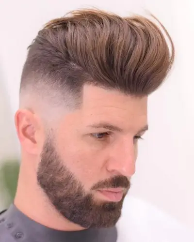 High skin fade undercut
