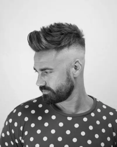 The Popular and Original Skin High Fade Disconnected Undercut