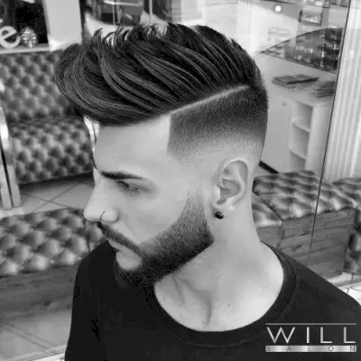 The Perfect Short Piece-y Low Faded Undercut