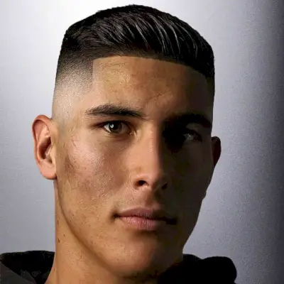 Dapper Very Short Cut with a Skin Fade for Men