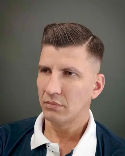 Handsome Ivy league skin fade for dudes