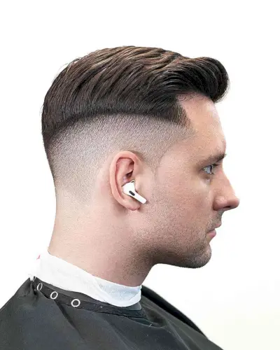 Sharp Skin Fade with Precision Edges for Men