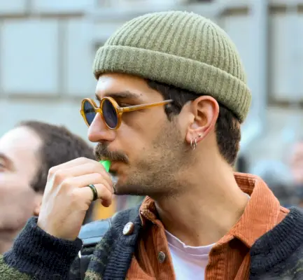 Viršutinės skilties ausų vėrimas vyrams