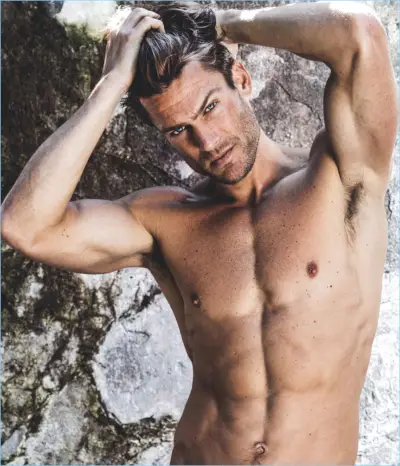 Jason Morgan fotografado para homens