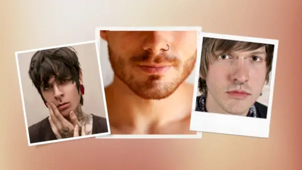 Piercingi za nos za moške: sodobna sponka v osebnem slogu