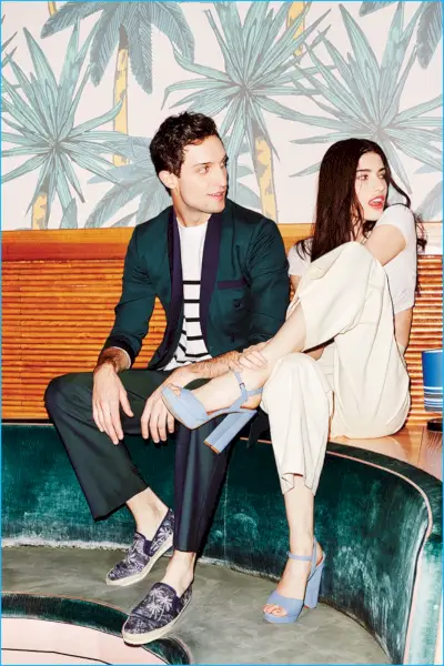 מקס פון איסר ו-Bojana Relic משתתפים בערב מסוגנן ב-The Happiest Hour.