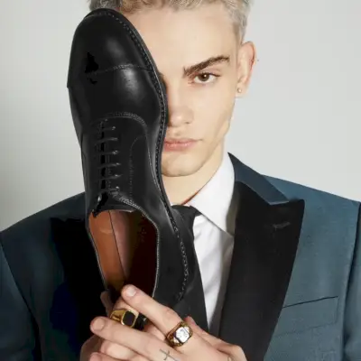 Allen Edmonds Park Avenue Pantofi rochii Oxford cu vârful șapcă Stil de viață