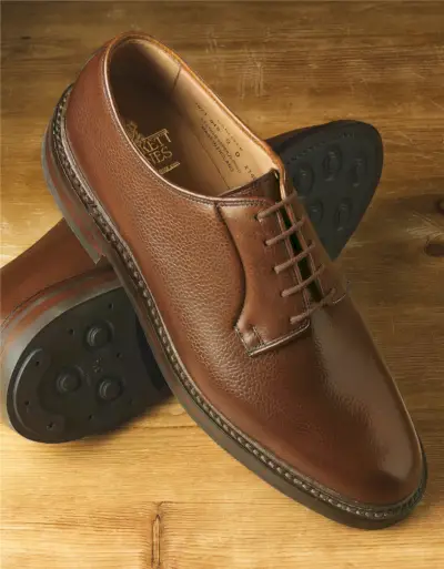 Pantofi Blucher Carlisle Ben Silver