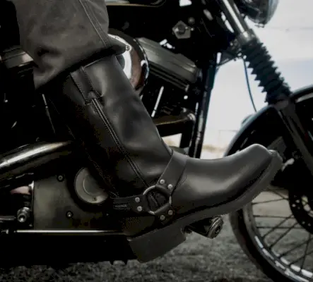 Fashionabla typer av stövlar män Harley Davidson vattentäta ridstövlar