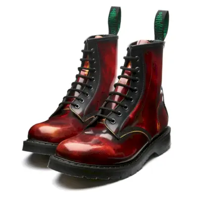 Solovair Flame Rub Off Derby Botte Homme