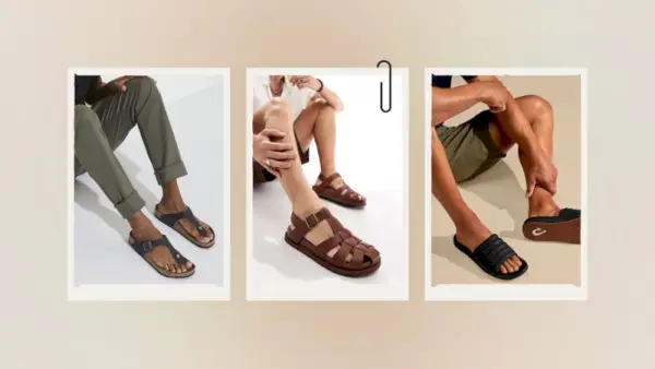 17 typer herresandaler: fra uformelle til elegante