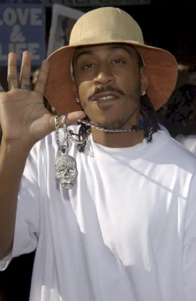 Ludacris BET Awards 2003 ketting diamanten schedel
