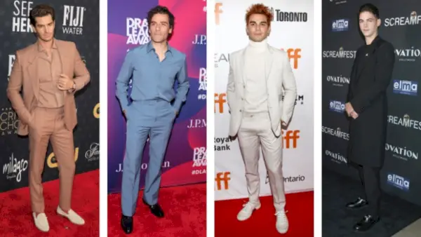 Vienkrāsaini vīriešu tērpi: vienkrāsains apgūšana