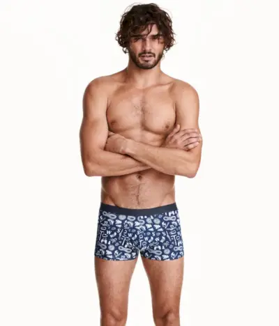 Marlon Teixeira fait vibrer les sous-vêtements pour hommes H&M