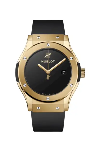 휘블로 클래식 퓨전 오리지널 옐로우 골드 시계