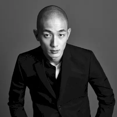 Koreanska manliga modeller Sung Jin Park