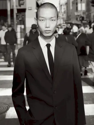 Koreanska manliga modeller Xu Meen