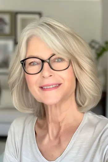 Bob s ofinou a okuliarmi