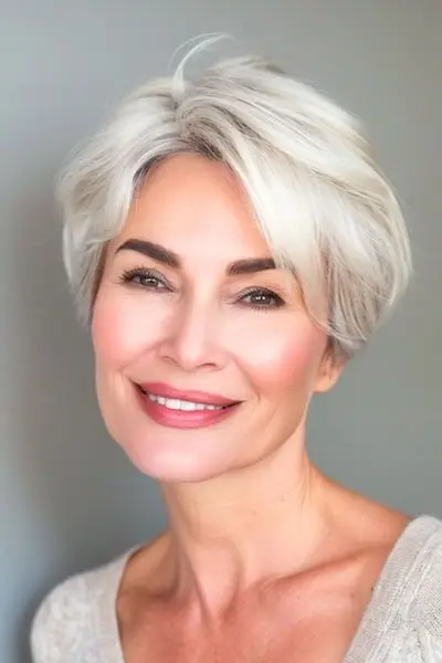 32 de tunsori Chic Pixie pentru femei peste 60 de ani