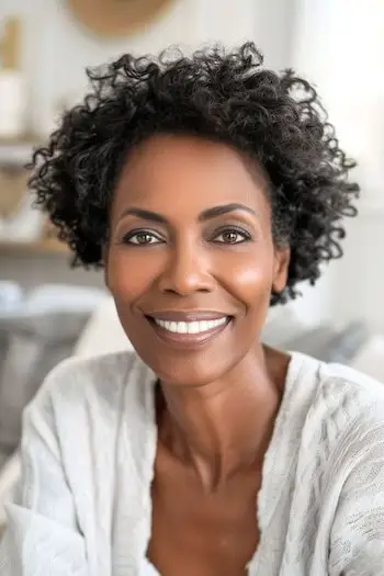 자른 컬은 이발을 씻고 착용합니다.