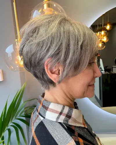 The Pixie Bob for women over 60 with Fine Hair