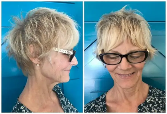 Wash-and-Go Short Haircut