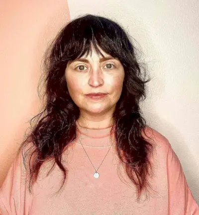 Undone Shag with Razored Layers for 40-Year-Olds with Square Faces